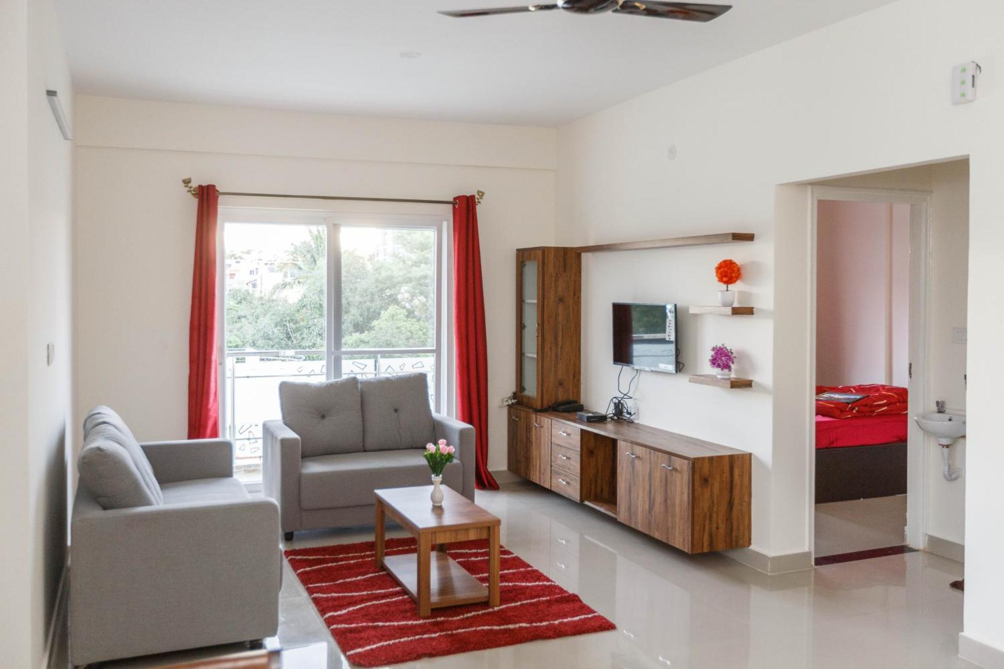 Pinnacle Serviced Apartments Бангалор Екстериор снимка